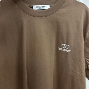 Valentino Tan Short Sleeve Men's Tee